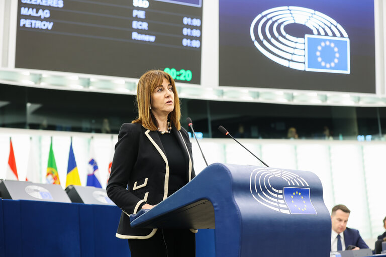 EP Plenary session - European Semester for economic policy coordination 2025