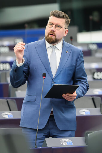 Fotografi 8: EP Plenary session - European Semester for economic policy coordination 2025