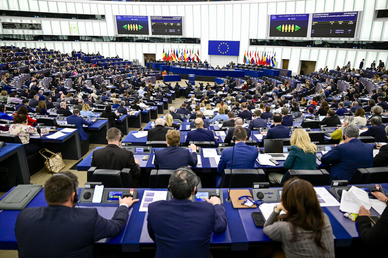 Valokuva 37: EP Plenary session - Voting session