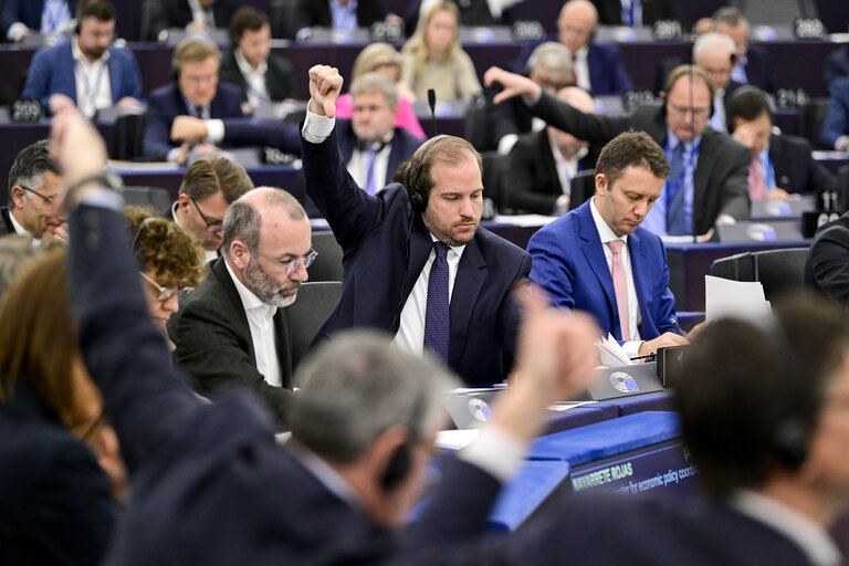 Fotografi 29: EP Plenary session - Voting session