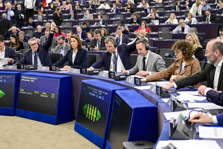 Valokuva 40: EP Plenary session - Voting session