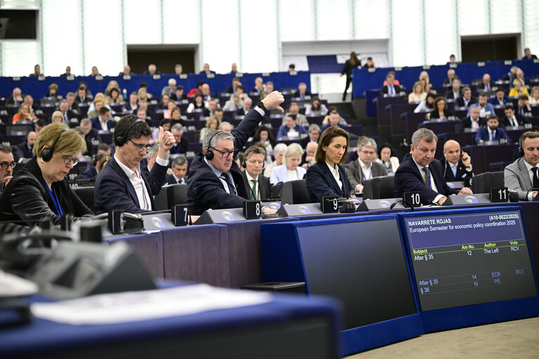 Fotografi 30: EP Plenary session - Voting session