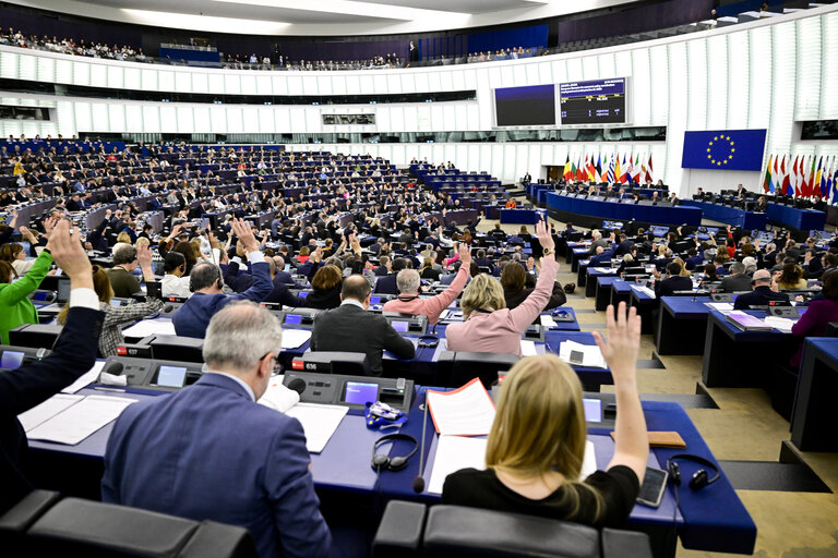 Fotografija 26: EP Plenary session - Voting session