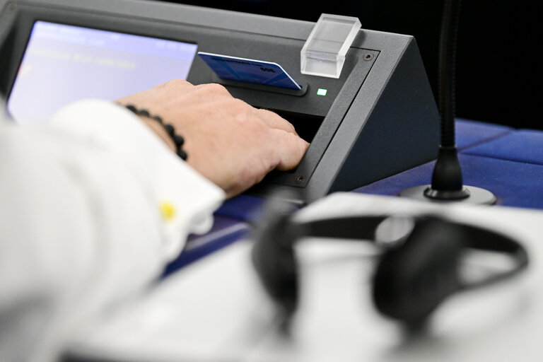 Photo 19: EP Plenary session - Voting session