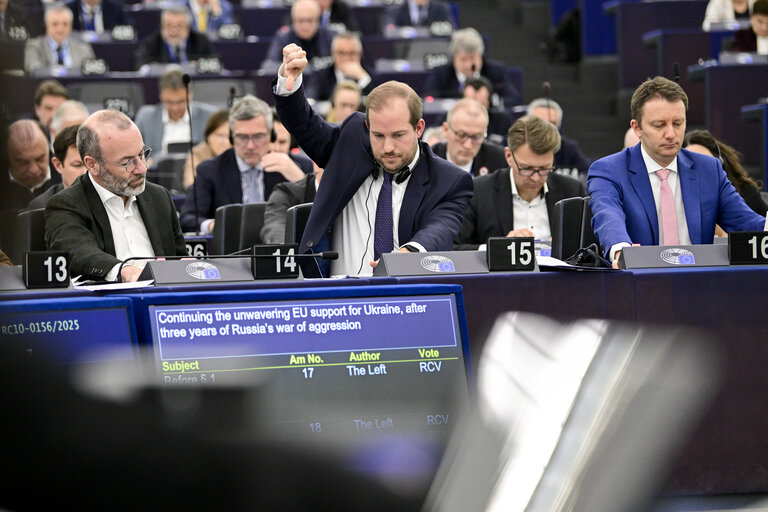 Fotografi 20: EP Plenary session - Voting session