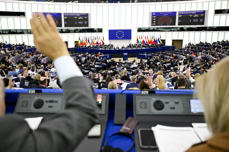 Fotografija 14: EP Plenary session - Voting session