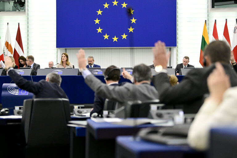 Φωτογραφία 4: EP Plenary session - Voting session