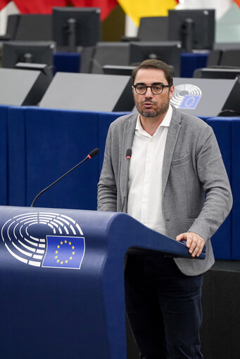 Fotografi 2: EP Plenary session - 100 days of the new Commission – Delivering on Defence, Competitiveness, Simplification and Migration as our priorities