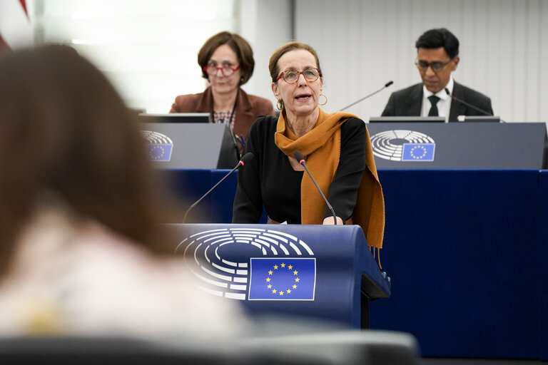 Fotografie 23: EP Plenary session - 100 days of the new Commission – Delivering on Defence, Competitiveness, Simplification and Migration as our priorities