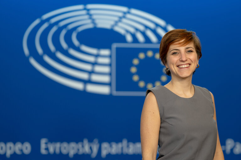 Fotó 8: Benedetta SCUDERI in the EP in Strasbourg