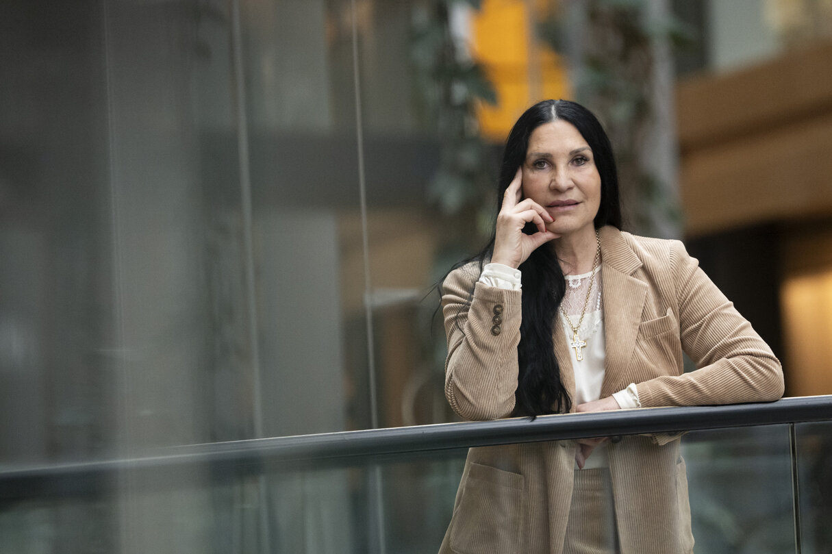 Lara MAGONI in the EP in Strasbourg