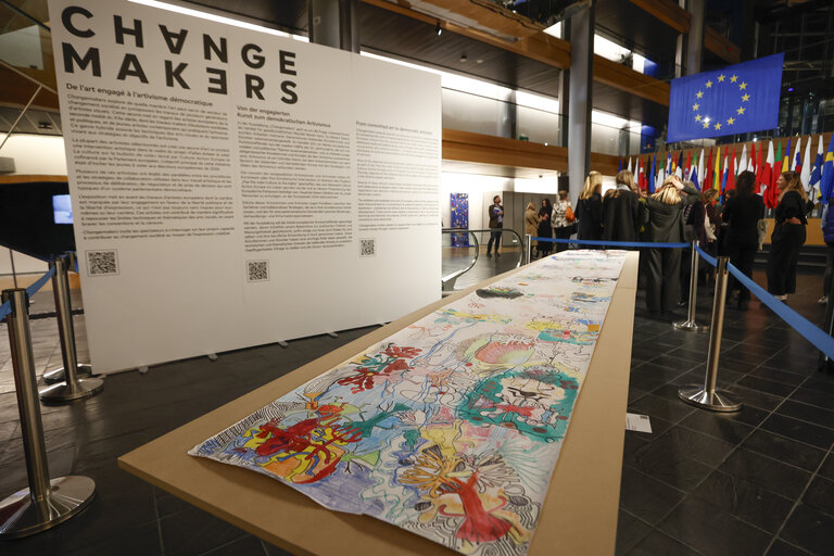 Fotografie 11: Changemakers exhibition.Opening