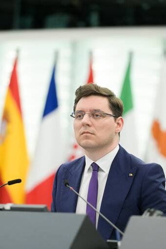 Fotografija 46: EP Plenary session - Accelerating the phase-out of Russian gas and other Russian energy commodities in the EU