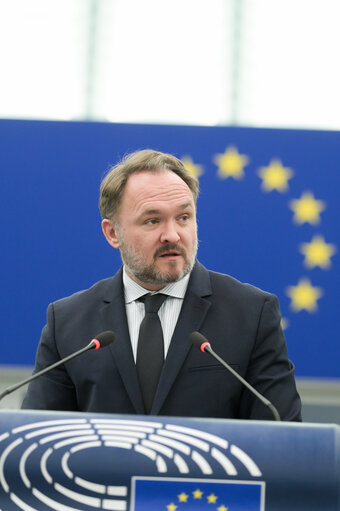 Photo 44: EP Plenary session - Accelerating the phase-out of Russian gas and other Russian energy commodities in the EU