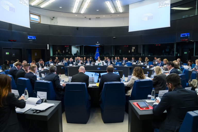 Photo 1: Meeting of the EP Conference of Presidents