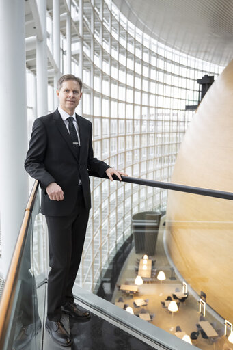 Valokuva 3: Ondrej DOSTAL in the EP in Strasbourg