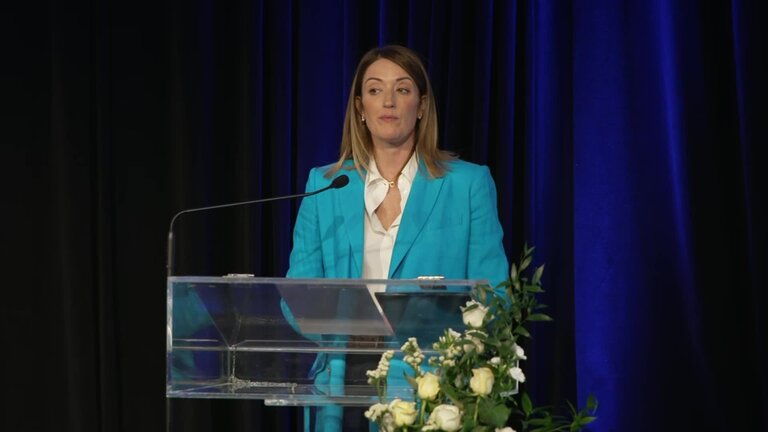 Keynote speech by Roberta METSOLA, EP President for the 75th anniversary of the founding of the Society for the Award of the International Charlemagne Prize