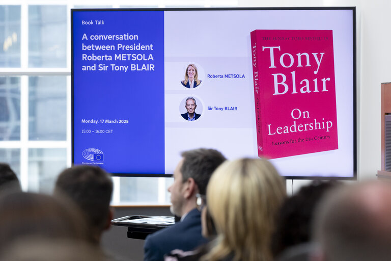 Foto 20: EPRS - Book talk ' On Leadership ' featuring Tony Blair