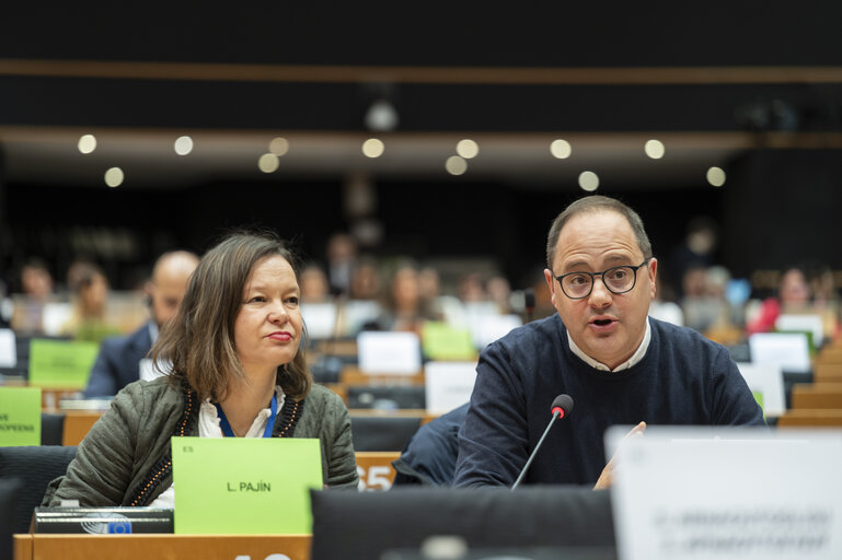 Fotografie 17: ENVI - Exchange of views with Teresa Ribera, Executive Vice-President for a clean, just and competitive transition, in particular in view of the publication of the Clean Industrial Deal communication