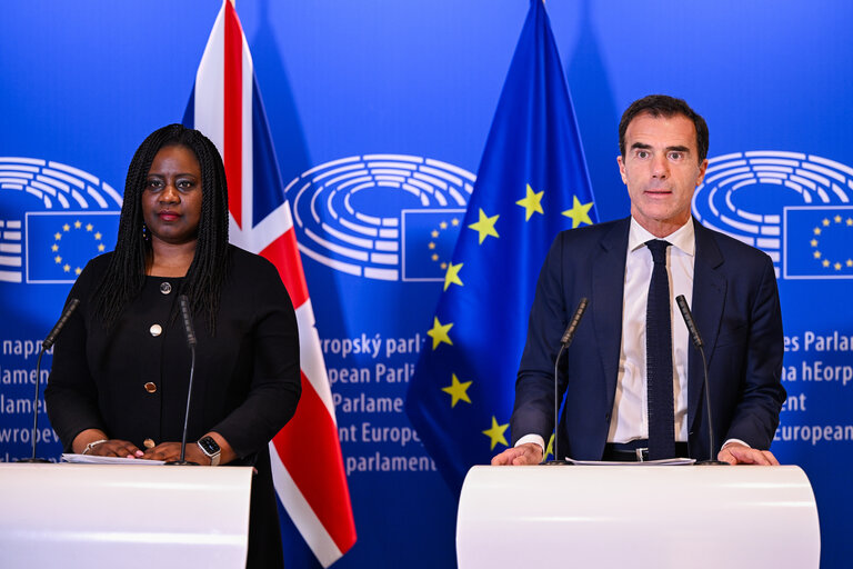 Zdjęcie 22: 5th EU-UK Parliamentary Partnership Assembly - Press point