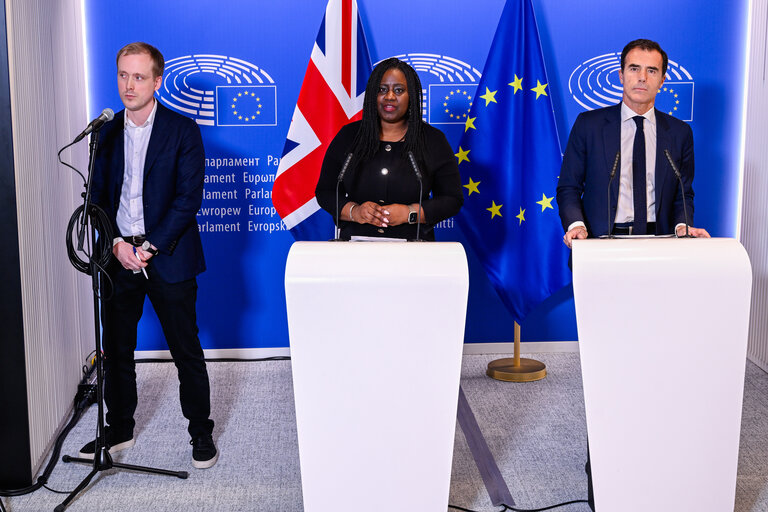 5th EU-UK Parliamentary Partnership Assembly - Press point