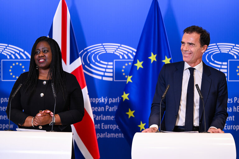 5th EU-UK Parliamentary Partnership Assembly - Press point