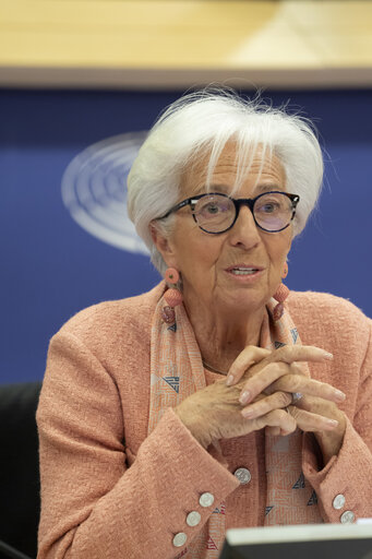 Foto 14: Monetary Dialogue with Christine Lagarde, President of the European Central Bank