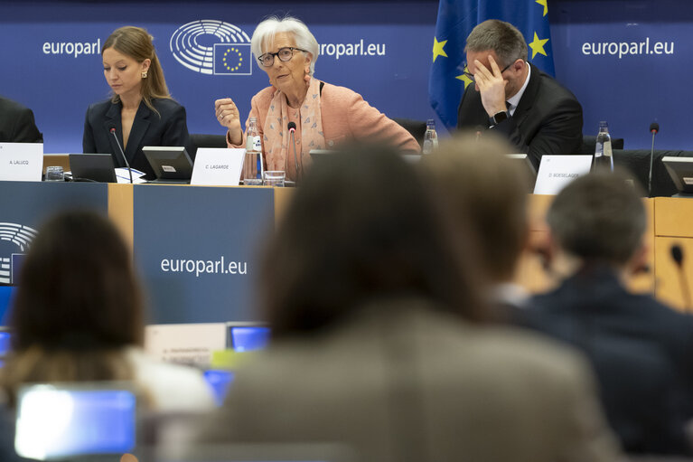 Foto 7: Monetary Dialogue with Christine Lagarde, President of the European Central Bank