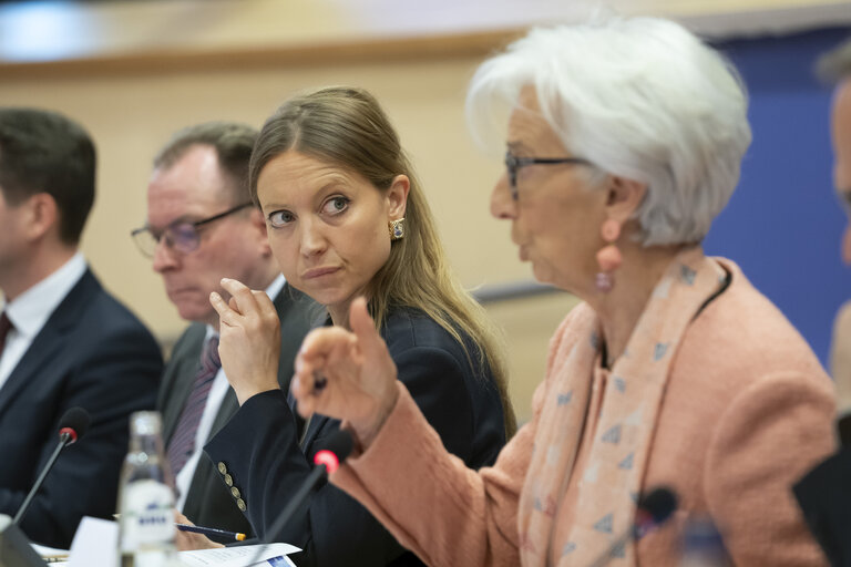 Fotografie 9: Monetary Dialogue with Christine Lagarde, President of the European Central Bank