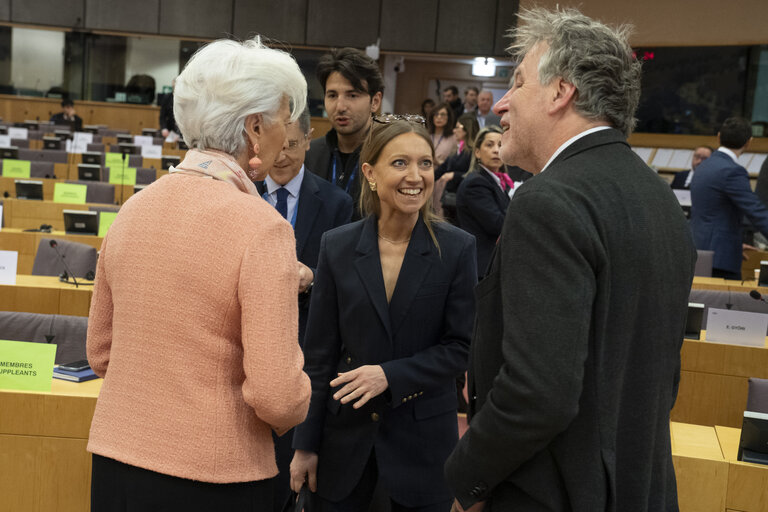 Foto 29: Monetary Dialogue with Christine Lagarde, President of the European Central Bank