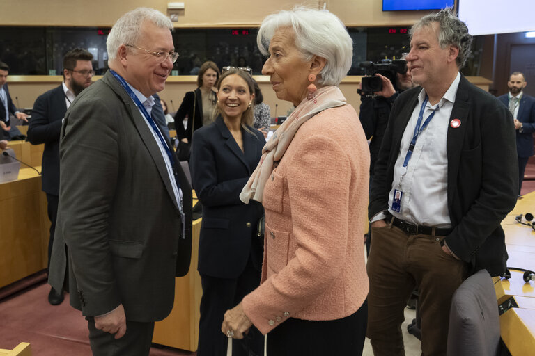 Foto 28: Monetary Dialogue with Christine Lagarde, President of the European Central Bank