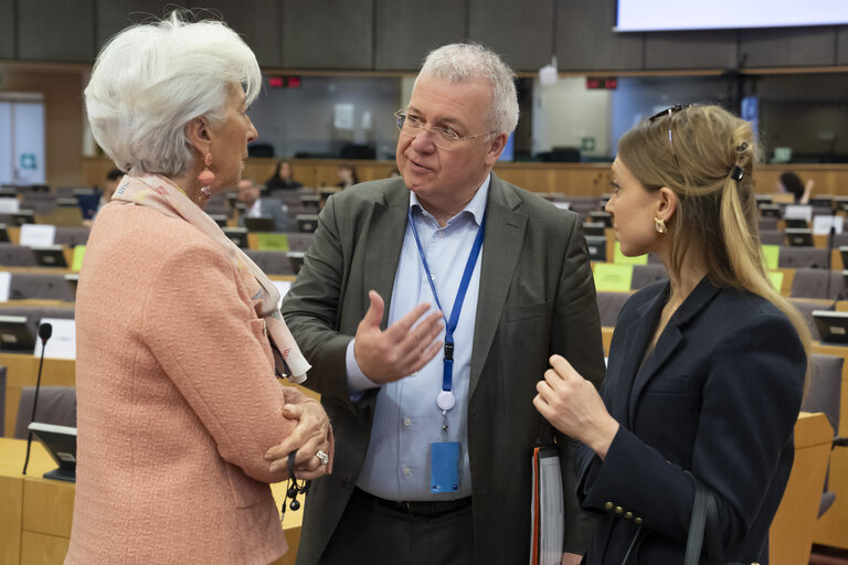 Foto 25: Monetary Dialogue with Christine Lagarde, President of the European Central Bank