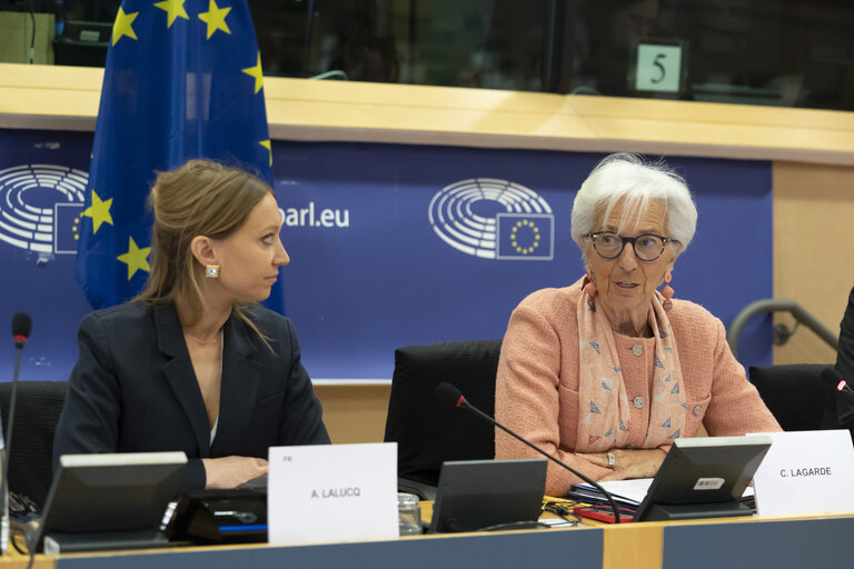 Fotografie 16: Monetary Dialogue with Christine Lagarde, President of the European Central Bank