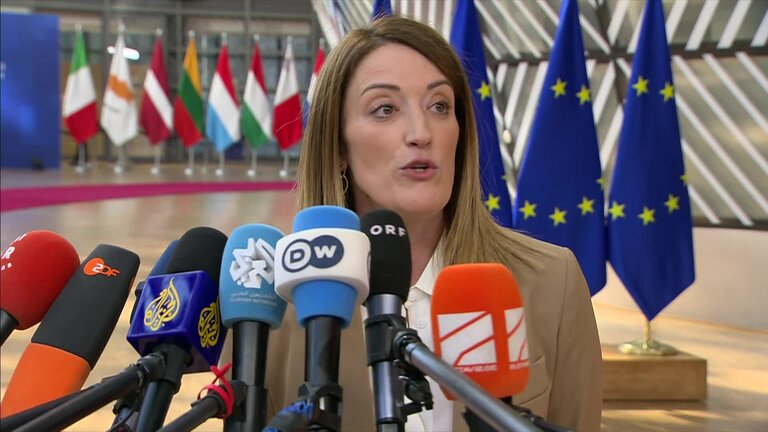 Doorstep by Roberta METSOLA, President of the European Parliament