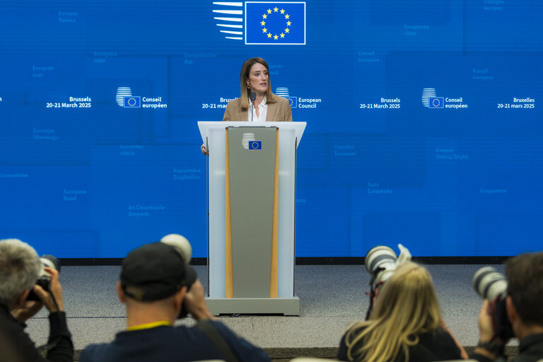 Fotografie 2: European Council - Press Conference