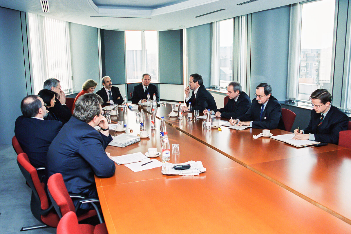 Meeting in the EP in Brussels