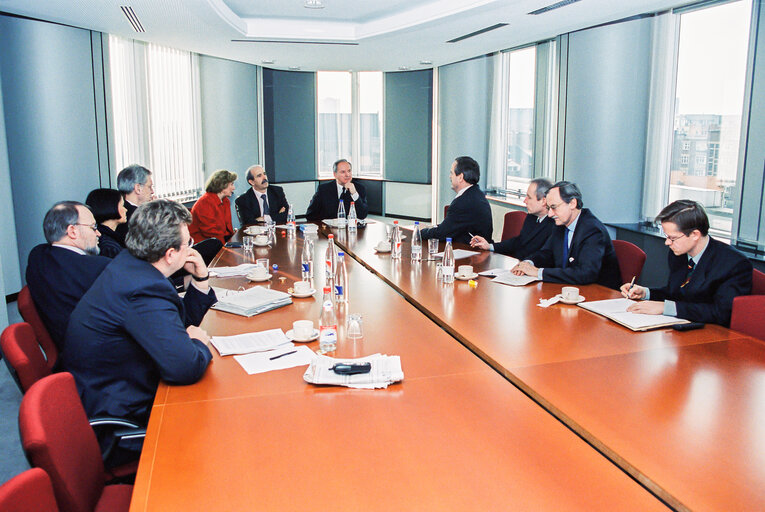 Meeting in the EP in Brussels