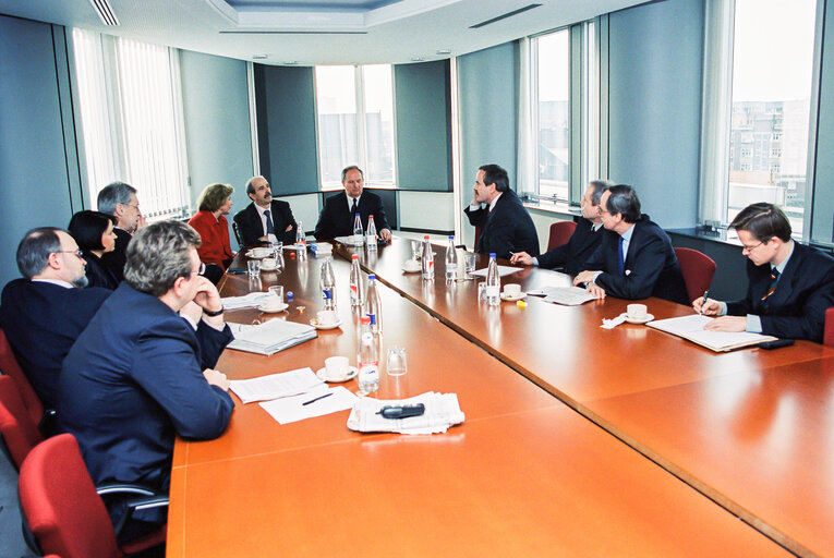 Meeting in the EP in Brussels