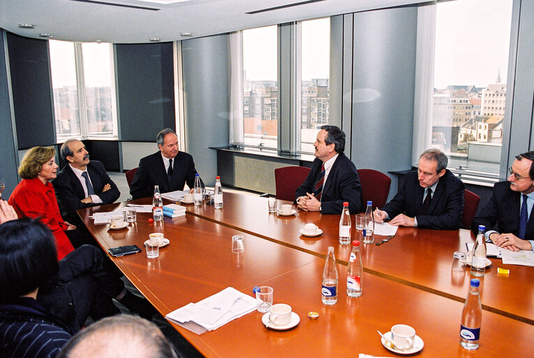 Meeting in the EP in Brussels