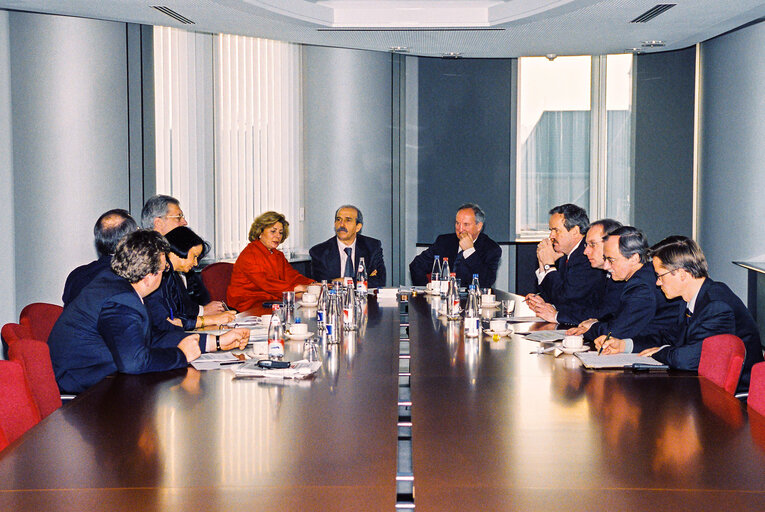 Meeting in the EP in Brussels