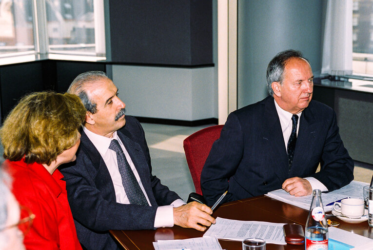 Meeting in the EP in Brussels
