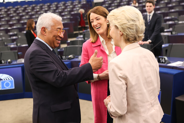 Photo 6: EP Plenary session - Conclusions of the European Council meeting of 20 March 2025