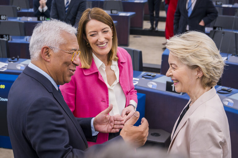 Photo 2: EP Plenary session - Conclusions of the European Council meeting of 20 March 2025