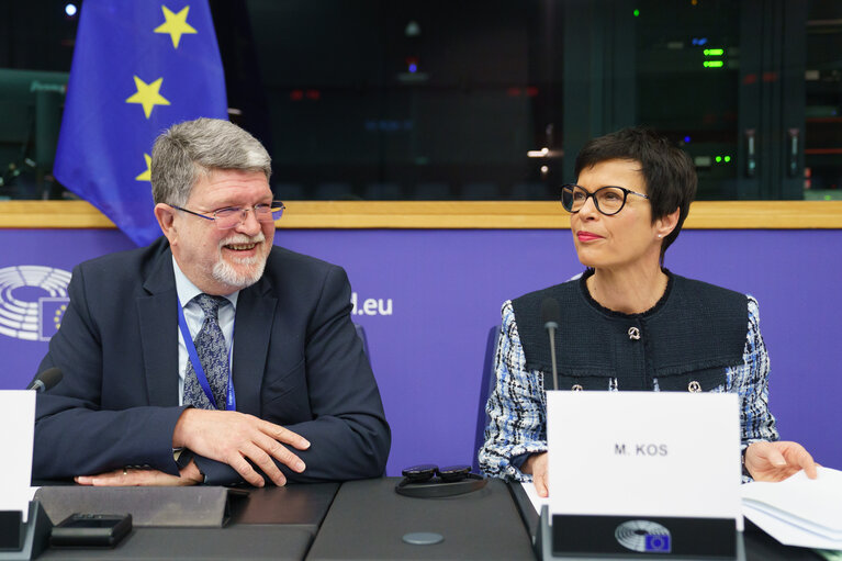 Φωτογραφία 19: AFET Working group on Western Balkans  - Exchange of views with Marta Kos, Commissioner for Enlargement on the state of play of the enlargement process with regard to Albania, Bosnia and Herzegovina, Kosovo, Montenegro, North Macedonia, and Serbia