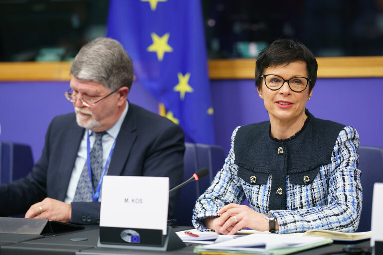 Φωτογραφία 12: AFET Working group on Western Balkans  - Exchange of views with Marta Kos, Commissioner for Enlargement on the state of play of the enlargement process with regard to Albania, Bosnia and Herzegovina, Kosovo, Montenegro, North Macedonia, and Serbia