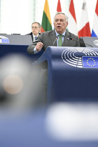 Photo 39: EP Plenary session - Safeguarding the access to democratic media, such as Radio Free Europe/Radio Liberty
