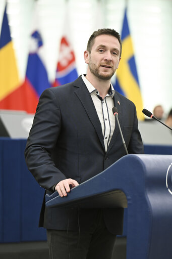 Photo 35: EP Plenary session - Safeguarding the access to democratic media, such as Radio Free Europe/Radio Liberty