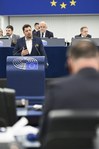 Photo 15: EP Plenary session - Safeguarding the access to democratic media, such as Radio Free Europe/Radio Liberty