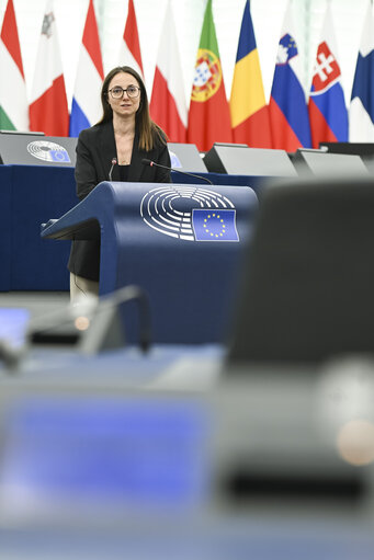Photo 10: EP Plenary session - Dramatic situation in Gaza and the need for an immediate return to the full implementation of the ceasefire and hostage release agreement