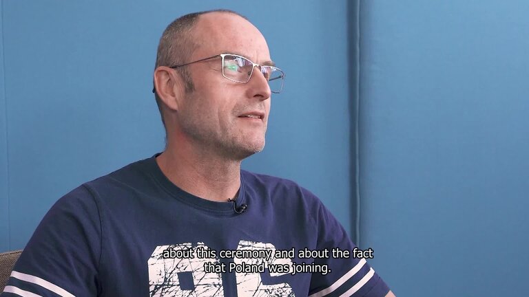 Europe Day - Przemyslaw’s story: ‘People were really happy that Poland was joining’